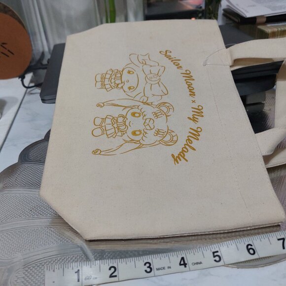 Mini Lunch Tote Bag Sailor Moon X My Melody Small Cute Practical Tote Bags - Picture 5 of 11
